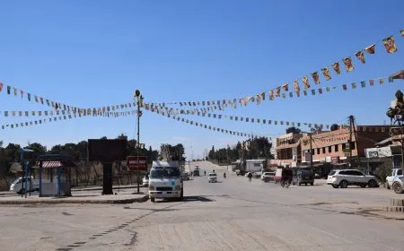 Bajarê Girkê Legê ji bo 21'ê Adarê hat xemilandin
