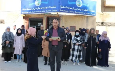 Destûra desthilata Şamê li Tebqayê hat şermezarkirin