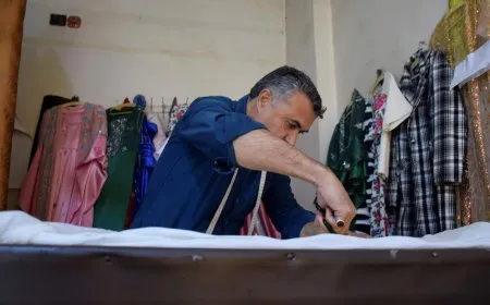 Xelkê Dirbêsiyê bi dirûtina cil û bergên Kurdî Newrozê pêşwaz dikin