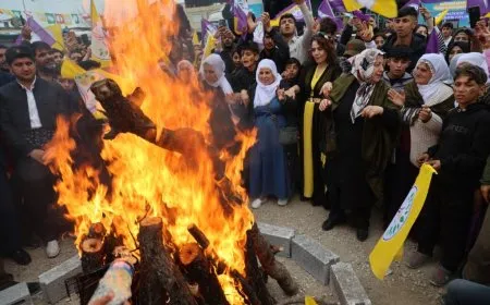 Li Bakurê Kurdistanê Newroza ‘azadiyê’ tê pîrozkirin