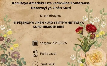 Li Rojava jinên Kurd konfransa neteweyî li dar dixin