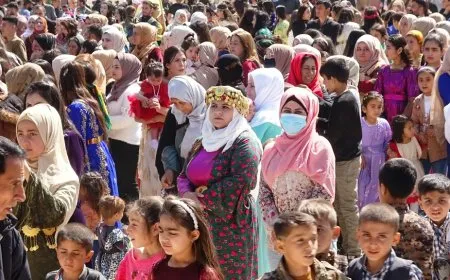 Şêniyên Eyn Îsayê Newroz pîroz kir