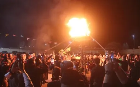 Ji Rojava heya Şamê pîrozbahiyên Newrozê