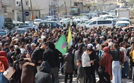 Gelê Kobanê nobedarên Bendava Tişrînê pêşwazî kirin