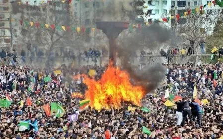 Li gelek navendan pîrozbahiyên Newrozê didomin