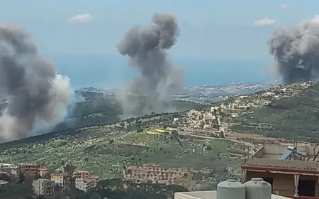 Artêşa Îsraîlê başûrê Lubnanê bi tundî bombebaran dike