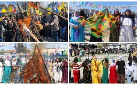 Pîrozbahiyên Newrozê yên li Tirkiye û Bakurê Kurdistanê