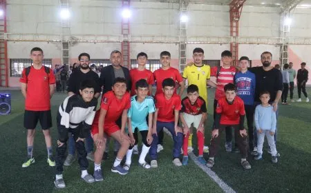 Turnuvaya fotbolê ya xwendekarên Amûdê bi dawî bû
