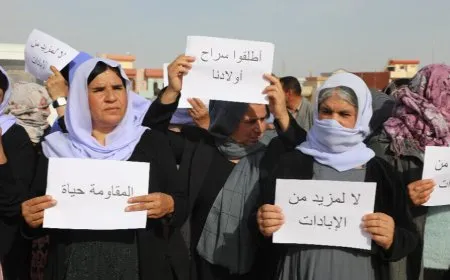 Malbatên şervanên YBŞ’ê: Divê demildest zarokên me bên berdan