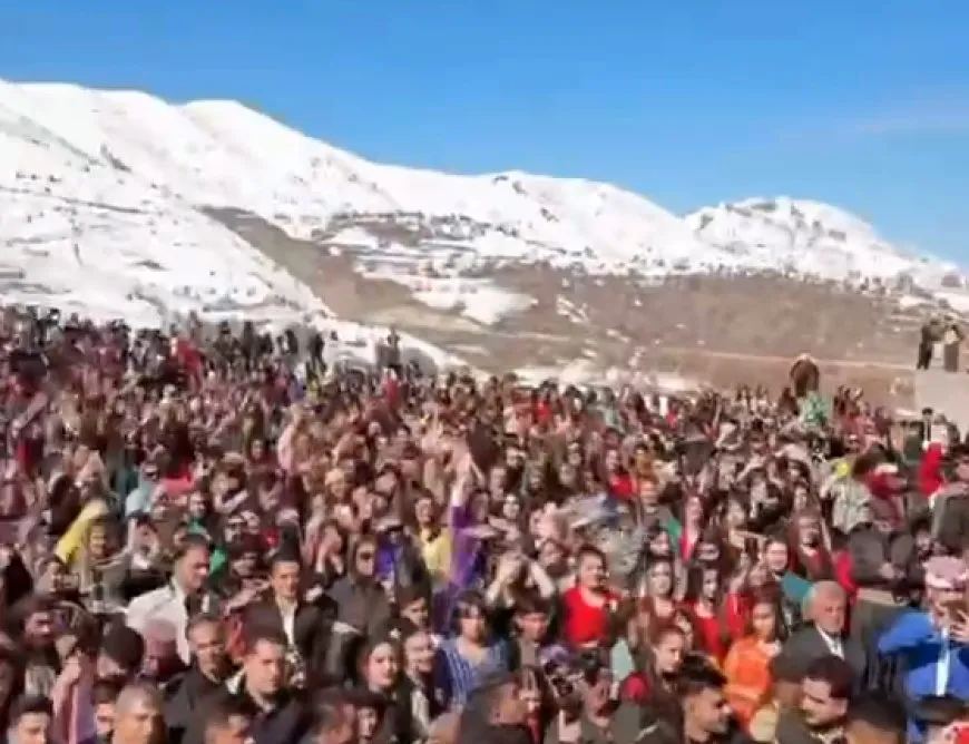 Li Rojhilatê Kurdistanê agirê Newrozê hate pêxistin