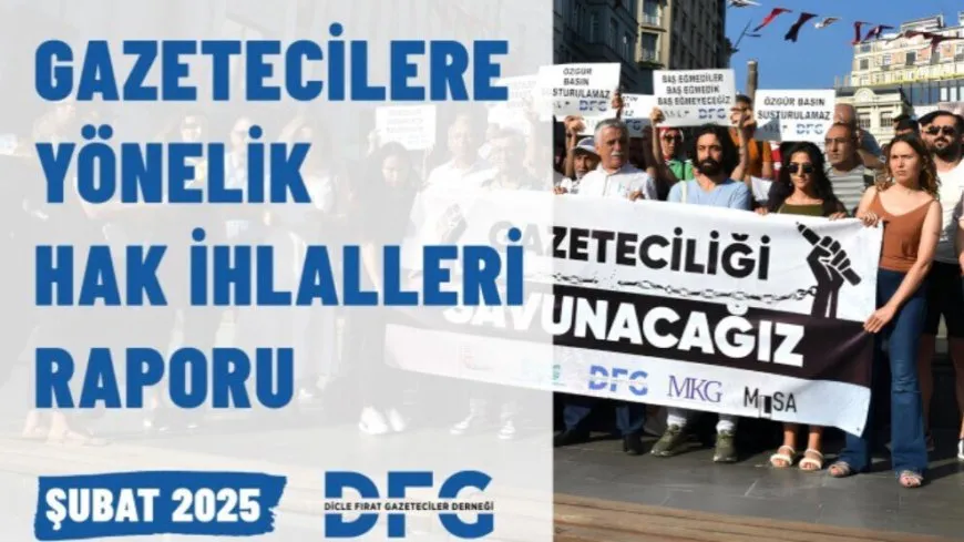 DFG: Binpêkirinên mafan ên li dijî rojnamevanan domiyan