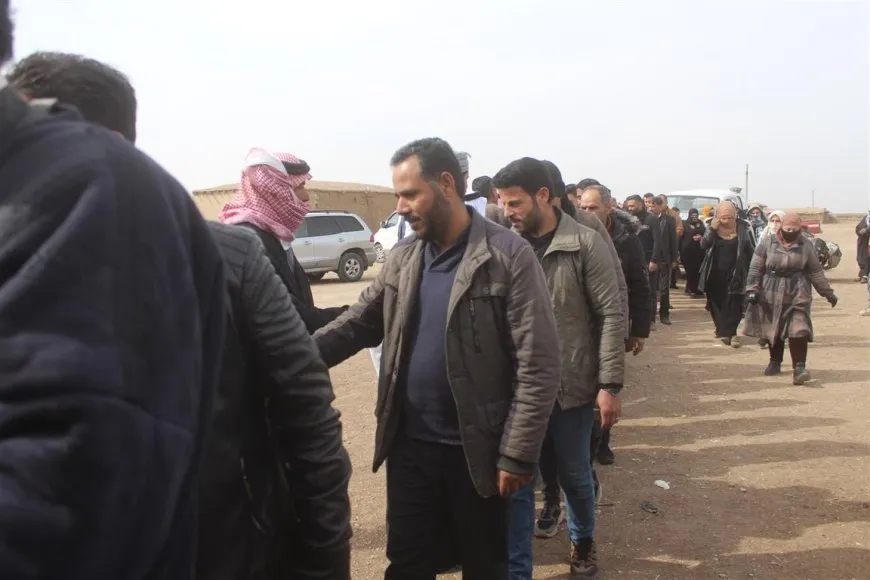 Sersaxî ji malbata şehîd Salih El Şebo re xwestin