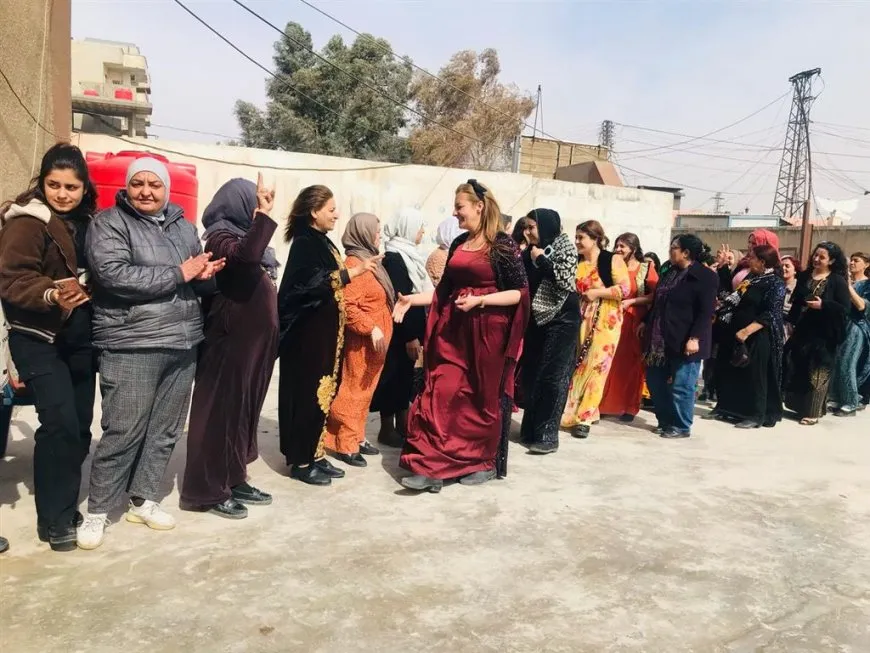 Jin bi serdanan çalakiyên 8’ê Adarê didomînin
