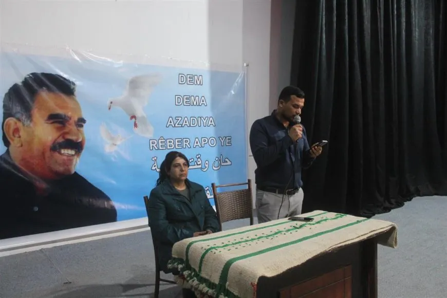 PYD`ê di civînan de peyama Rêber Abdullah Ocalan rave kir