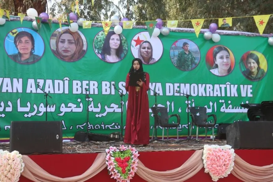 Jinên ji Dêrazorê 8’ê Adarê pîroz kir