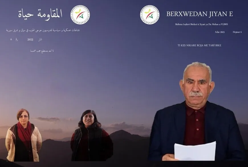 Hejmara şeşemîn a kovara gaziyên şer ‘Berxwedan Jiyan e’ derket
