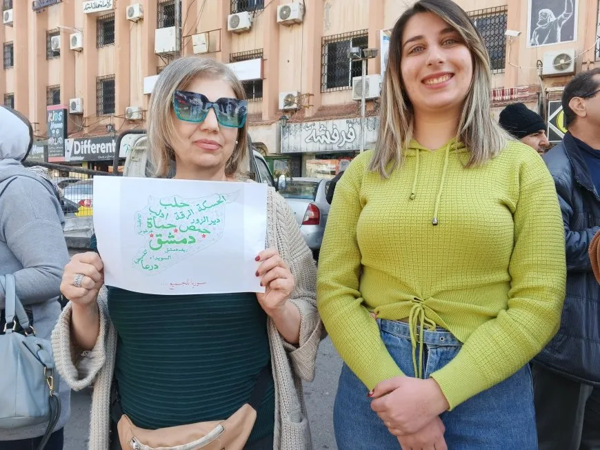 Siwêdayiyan piştgiriya xwe bi peymana QSD’ê ya li Şamê re nîşan da