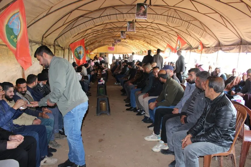 Şêniyên Til Birak sersaxî da malbata şehîd Beşar Dihêm