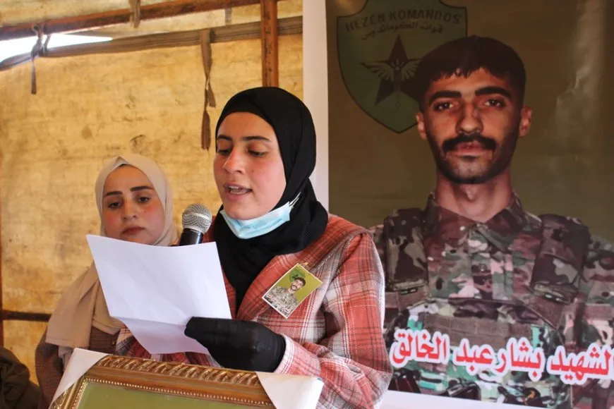 Şêniyên Til Birak sersaxî da malbata şehîd Beşar Dihêm