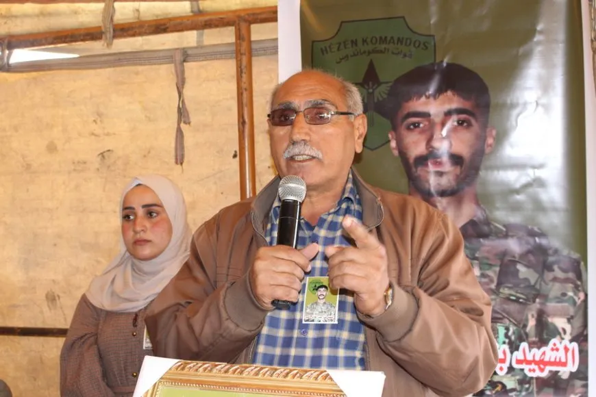 Şêniyên Til Birak sersaxî da malbata şehîd Beşar Dihêm
