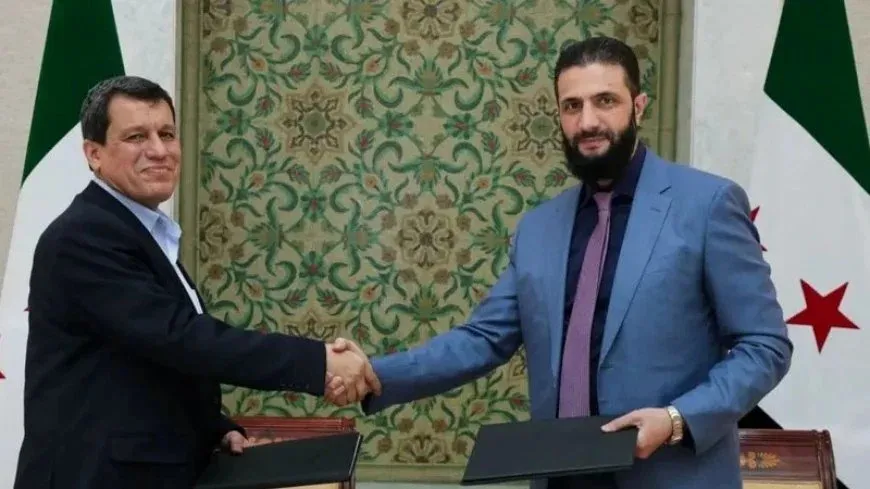 Îmaratê û Ewropayê peymana QSD û Şamê pêşwaz kir