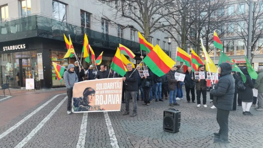 Li Almanyayê komkujiya Kobanê hat protestokirin