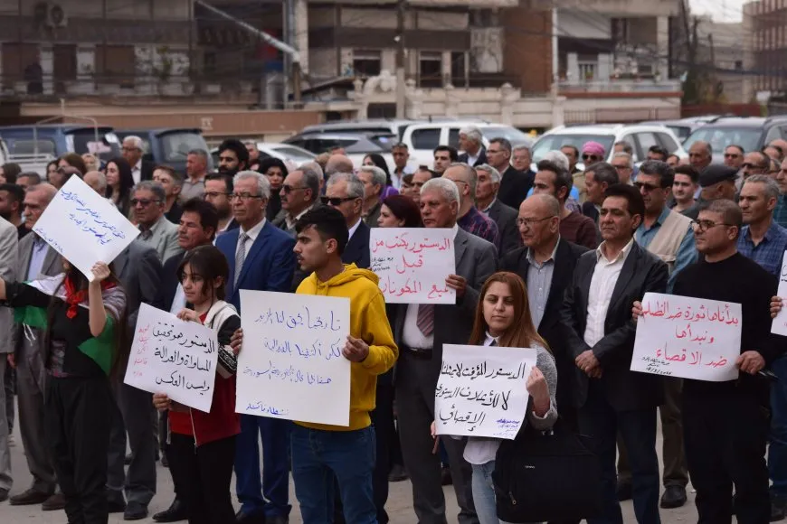 Çalakvanên Dirbêsiyê û Qamişlo "Danezana destûrî" red kir