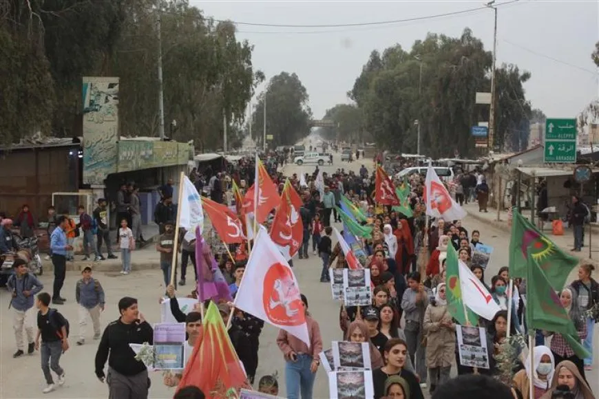 Ji bo salvegera dagirkirina Efrînê û şermezarkirina komkujiya Kobanê rêzeçalakî