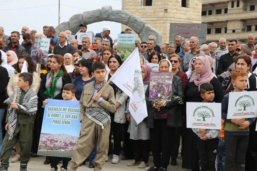 Ji bo salvegera dagirkirina Efrînê û şermezarkirina komkujiya Kobanê rêzeçalakî