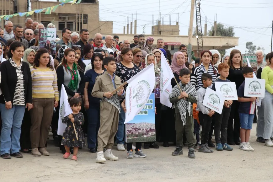 Ji bo salvegera dagirkirina Efrînê û şermezarkirina komkujiya Kobanê rêzeçalakî