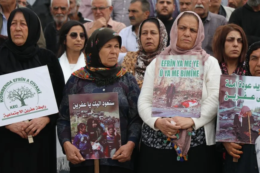 Ji bo salvegera dagirkirina Efrînê û şermezarkirina komkujiya Kobanê rêzeçalakî