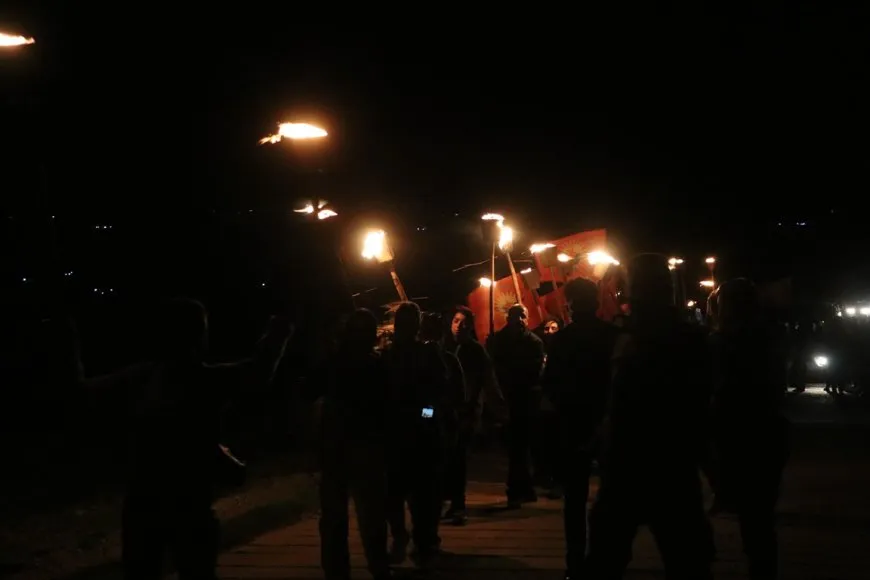 Piştî çend salan ji qedexeyê agirê Newrozê li çiyayê Kokebê hat pêxistin