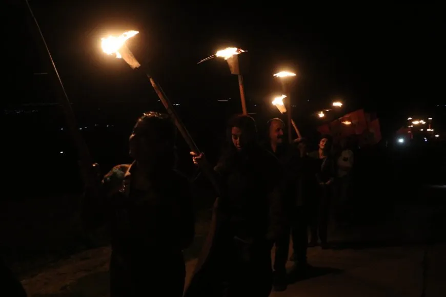 Piştî çend salan ji qedexeyê agirê Newrozê li çiyayê Kokebê hat pêxistin