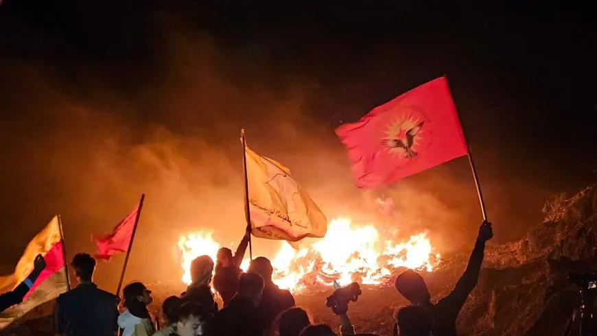 Piştî çend salan ji qedexeyê agirê Newrozê li çiyayê Kokebê hat pêxistin