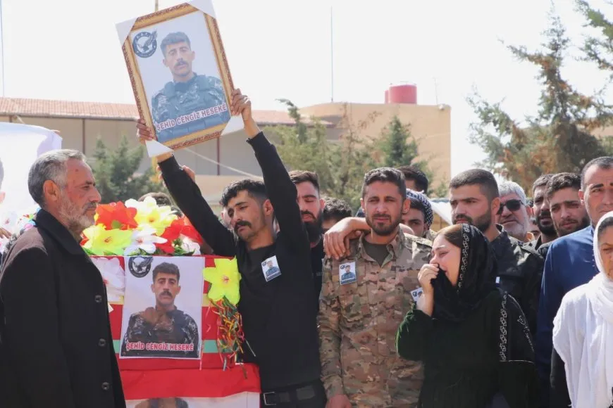 Şervanê HAT’ê Cengîz Hesekê bi merasîmeke girseyî hate oxirkirin