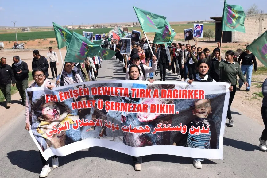 Jinên Ciwan komkujiya Berxbotanê şermezar kir