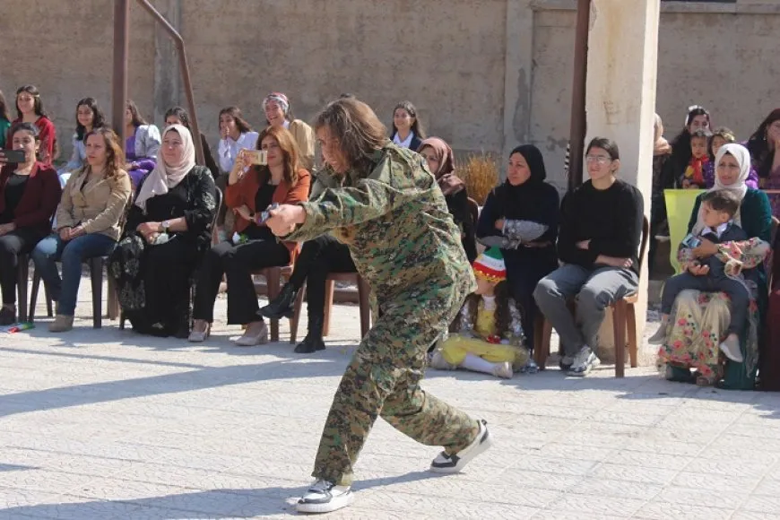 Pîrozbahiyên Newrozê li kantona Cizîrê dewam dikin
