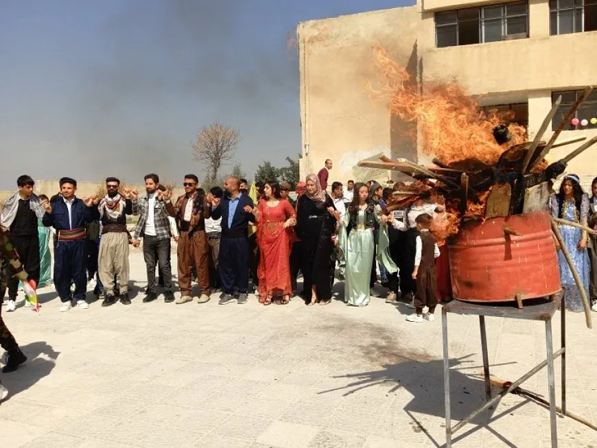 Pîrozbahiyên Newrozê li kantona Cizîrê dewam dikin