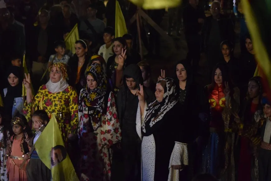 Ji Rojava heya Şamê pîrozbahiyên Newrozê