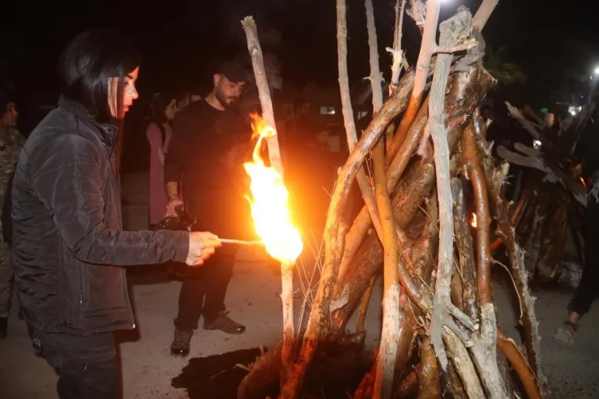 Ji Rojava heya Şamê pîrozbahiyên Newrozê