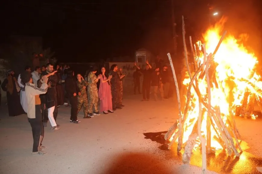 Ji Rojava heya Şamê pîrozbahiyên Newrozê