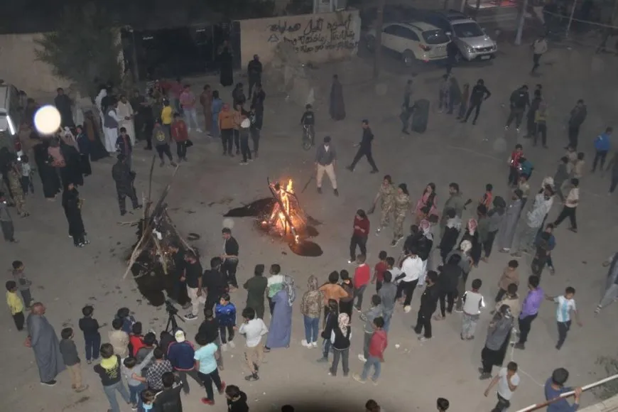 Ji Rojava heya Şamê pîrozbahiyên Newrozê