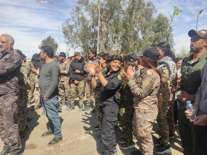 Ji Rojava heya Şamê pîrozbahiyên Newrozê