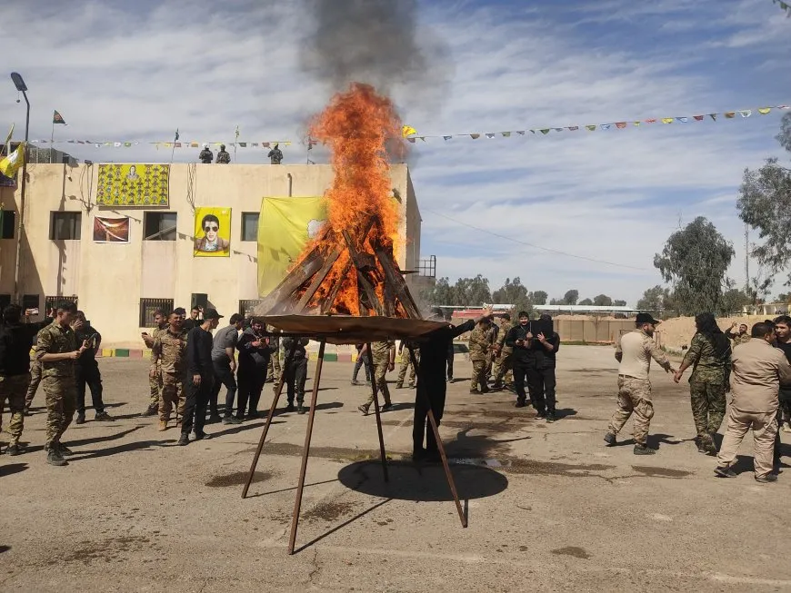 Ji Rojava heya Şamê pîrozbahiyên Newrozê