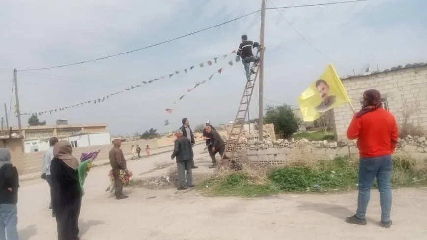 Ji Rojava heya Şamê pîrozbahiyên Newrozê