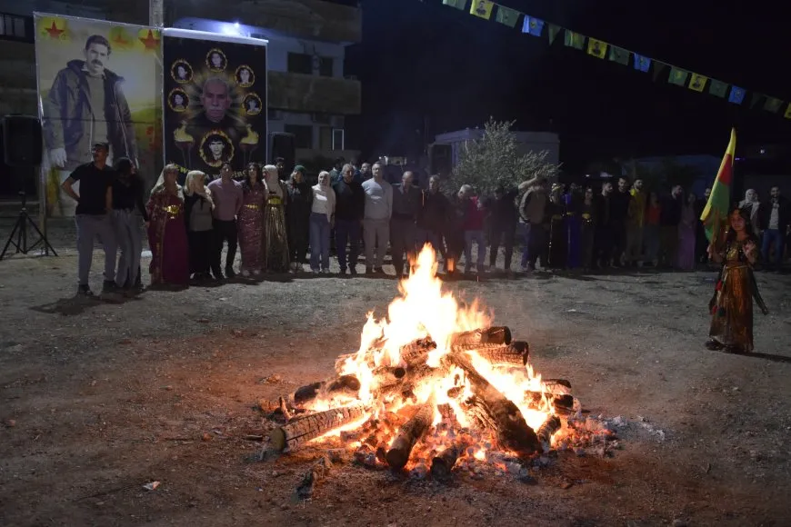 Ji Rojava heya Şamê pîrozbahiyên Newrozê