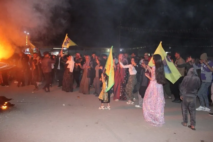 Ji Rojava heya Şamê pîrozbahiyên Newrozê