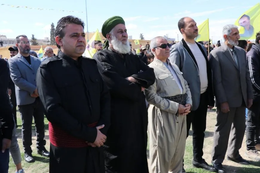 "Armanca me azadiya Rêber Abdullah Ocalan û Sûriyeya demokratîk e"