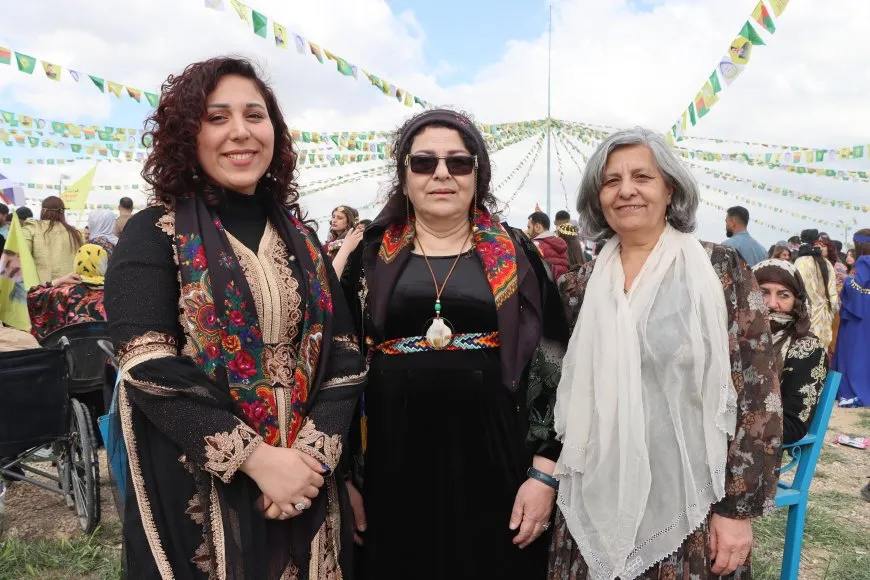 Jinên ji Siwêdayê beşdarî Newrozê bûne; ‘Em bi vê derfetê gelekî kêfxweş in’
