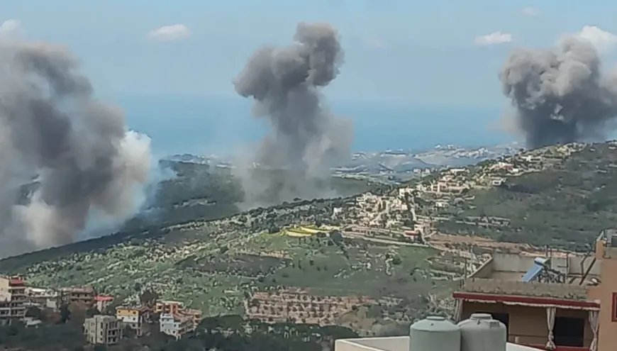 Artêşa Îsraîlê başûrê Lubnanê bi tundî bombebaran dike
